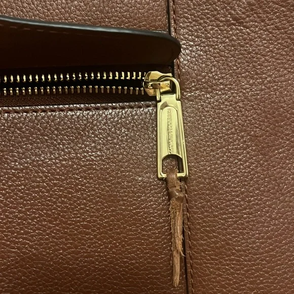 REBECCA MINKOFF brown tote bag H: 11”, L: 14”, W: 4.5” - Picture 2 of 9